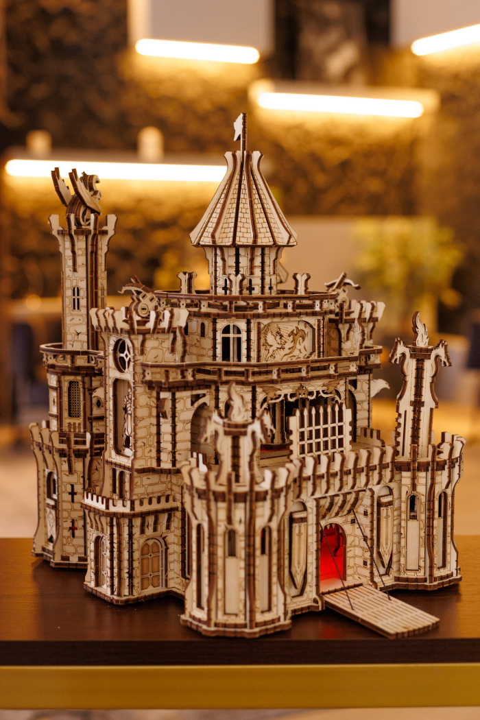 Wood Trick 3D Houten Modelbouw Drakenkasteel (Dragon Castle)