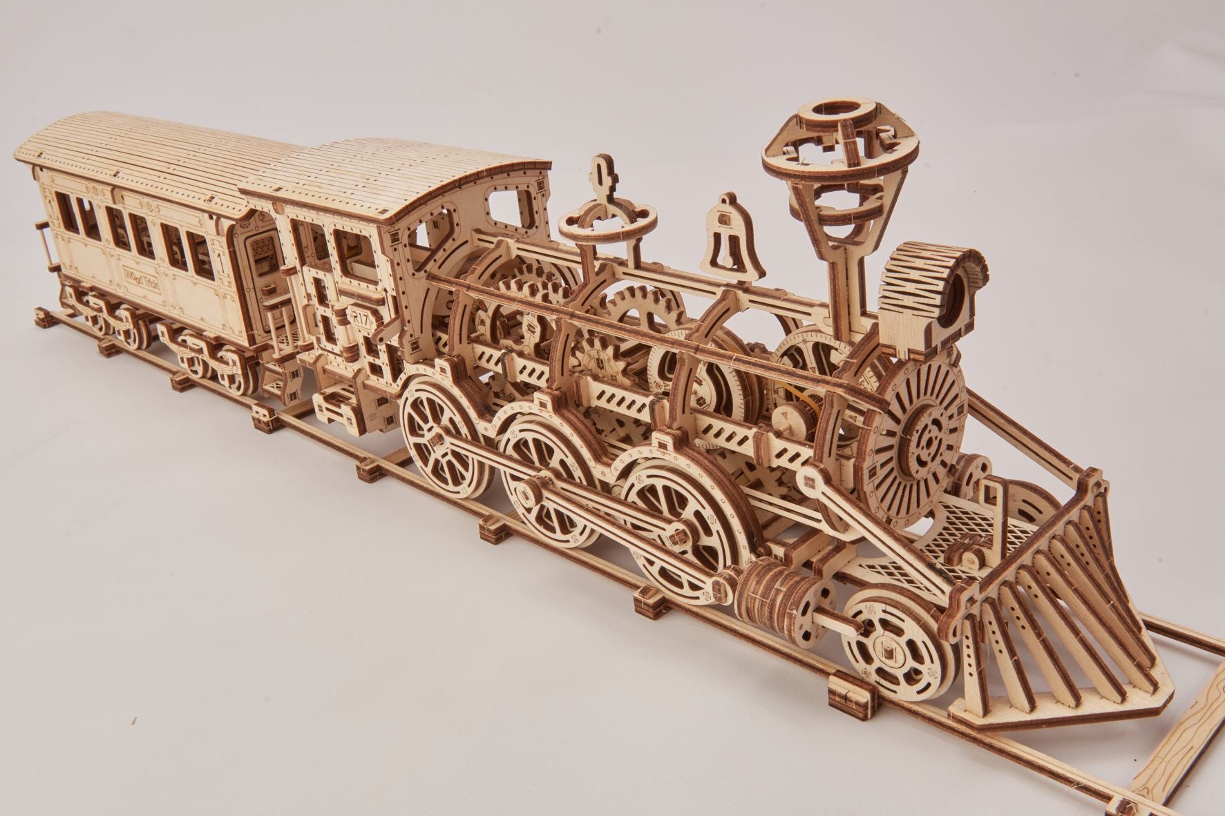 Wood Trick - 3D houten puzzels – ‘Locomotive R17’ trein (WDTK022)