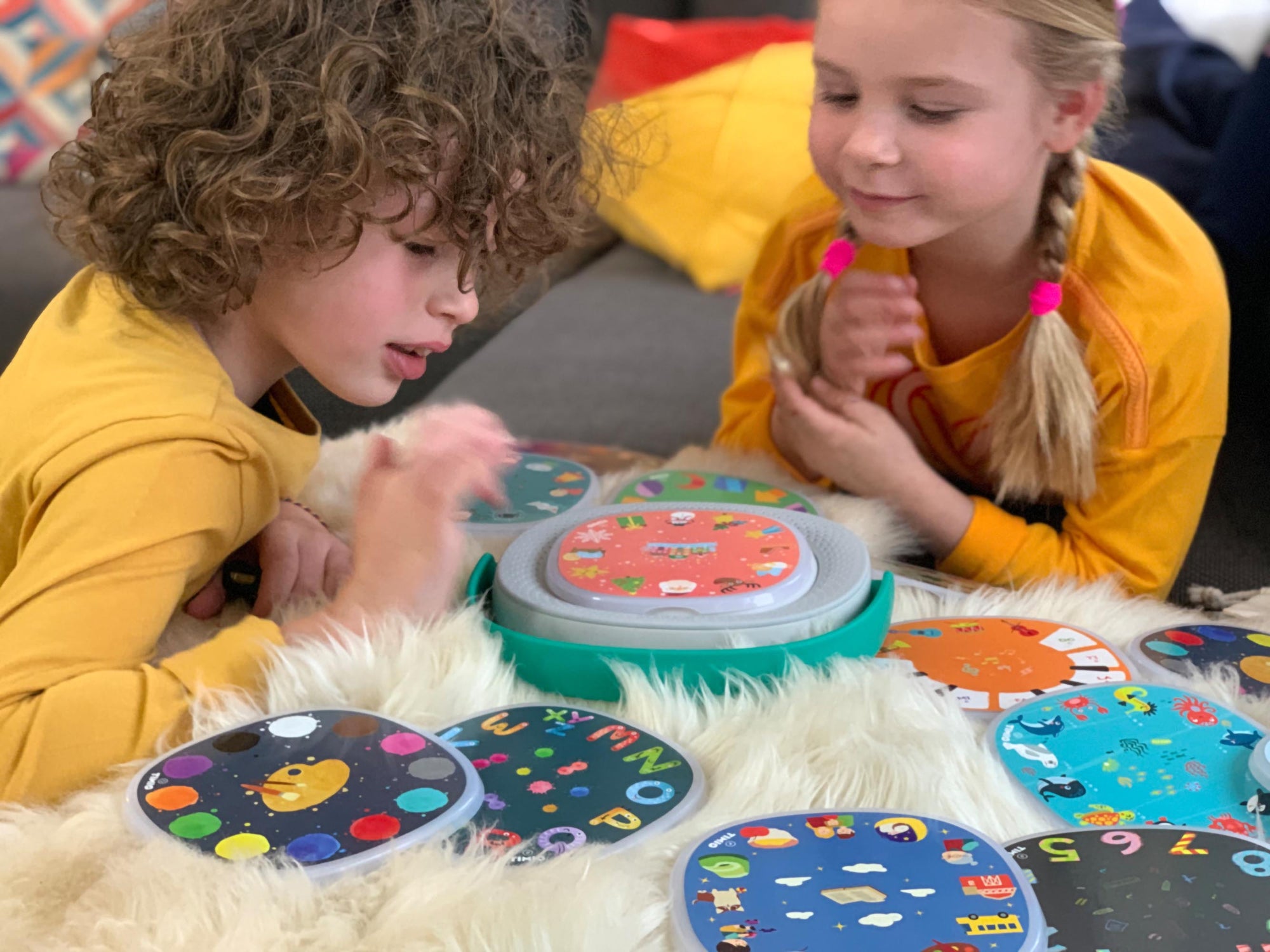 TIMIO Audio- en Muziekspeler - Set met 5 discs
