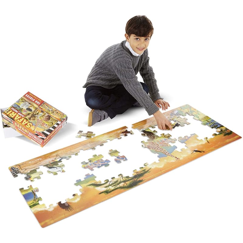 Vloerpuzzel Safari - 100 Stukken Toys