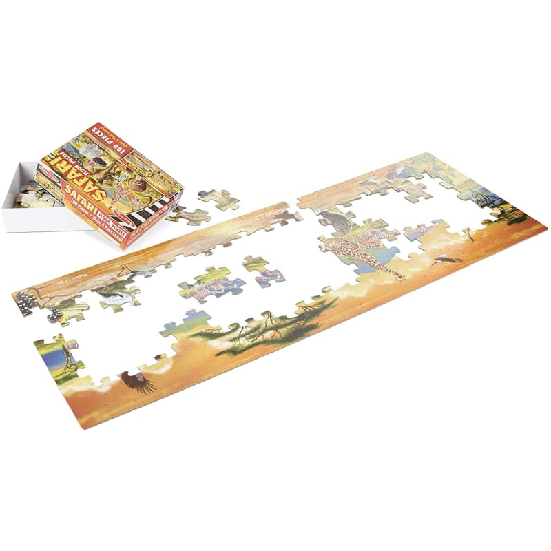 Vloerpuzzel Safari - 100 Stukken Toys